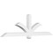 Ekena Millwork Redmond Architectural Grade PVC Gable Bracket, 84"W x 24 1/2"H x 4"D x 4"F, 7/12 Pitch GBP084X25X0404RED00 - alternate 1